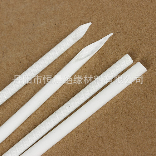 2500v自熄管 阻燃耐高温管内纤外胶管玻纤管硅树脂玻璃纤维套管