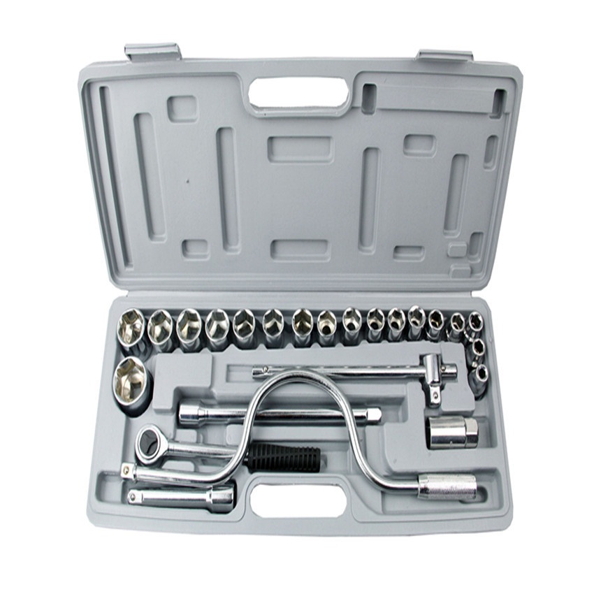 24件套套筒组套工具组合工具套筒套装组合套装汽修套筒扳手套装