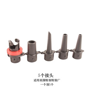 黑色高压手拉泵充气船橡皮艇皮划艇打气筒多气嘴 充放气