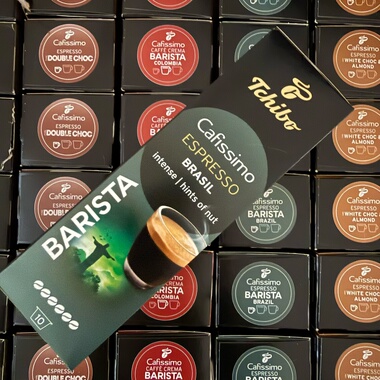 德国Tchibo奇堡 Cafissimo咖啡机专用巴西意式浓缩咖啡胶囊