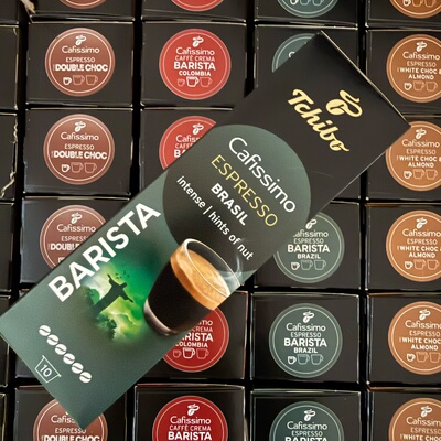 德国Tchibo奇堡 Cafissimo咖啡机专用巴西意式浓缩咖啡胶囊