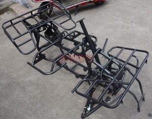 改装DIY四轮卡丁车配件GY6150CC沙滩车全套车架 摇臂悬挂货架总成