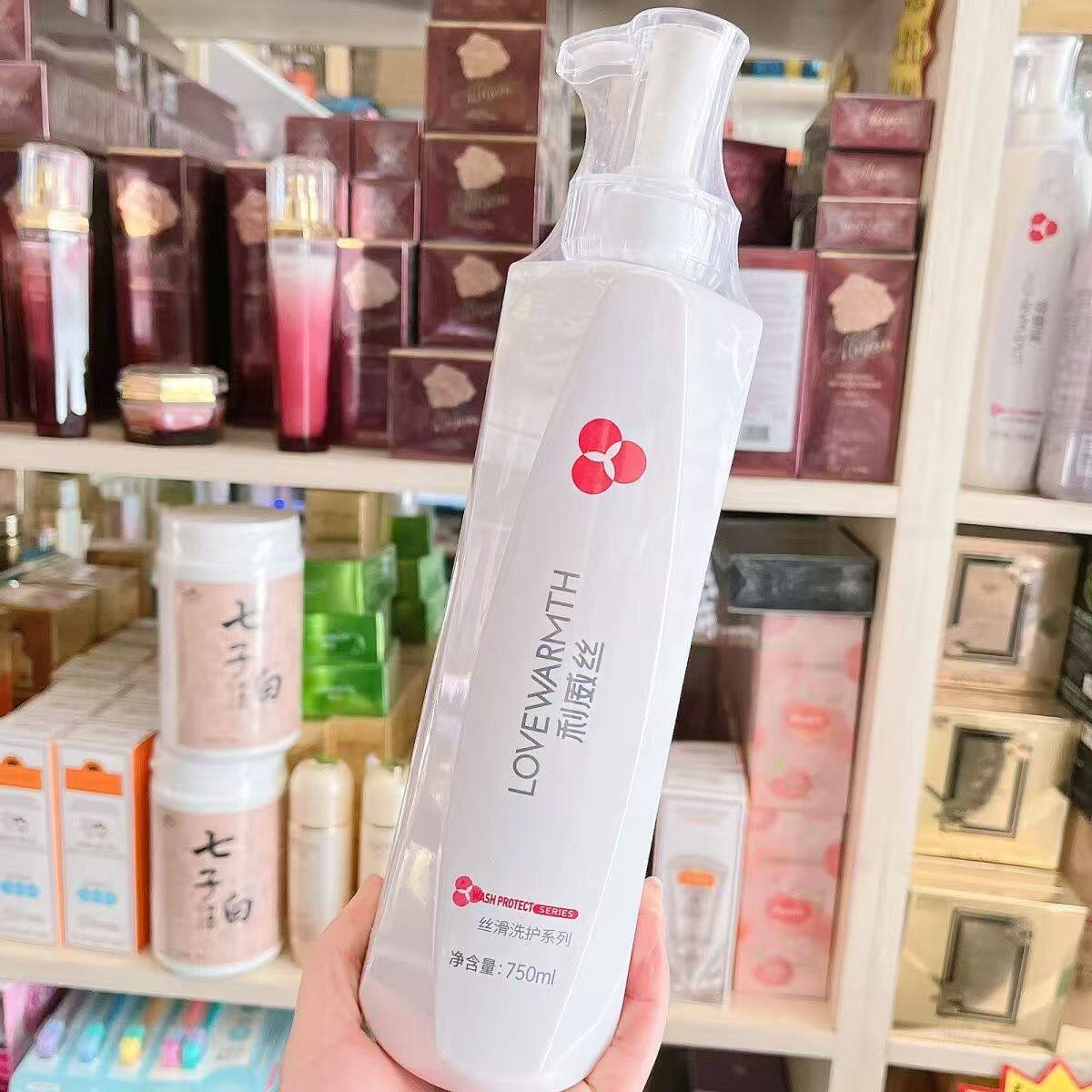 利威丝丝滑洗发乳水漾去屑洗发水丝滑沁净洗发乳750ml洗护