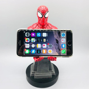 创意卡通潮流蜘蛛桌面追剧懒人手机支架游戏手柄托手机架送男友礼