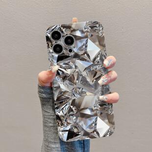 视觉满屏钻石适用iPhone16pro苹果17promax菲林手机壳16plus套AIR全包防摔13pro华为P70vivo小米17PROMAXoppo