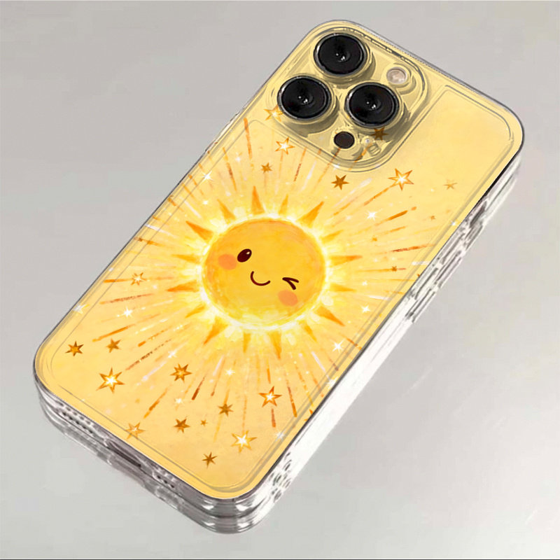 卡通星星太阳适用苹果17/16promax太空手机壳透明iPhone15/14/13pro小众创意vivo华为P70小米17男女oppo新款,3C数码配件,手机保护套/壳,淘宝优惠券,粉丝福利购,淘宝优惠卷