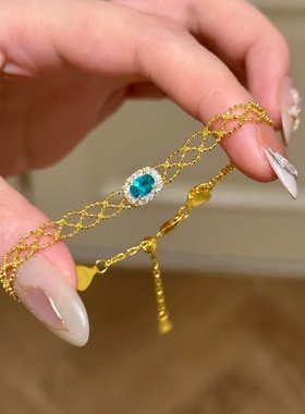 法式温柔气质轻奢蕾丝手链