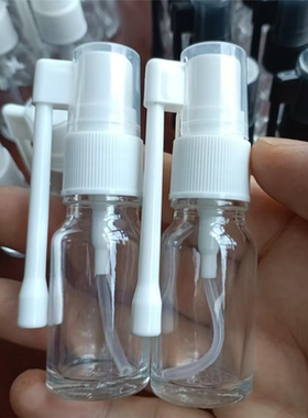 喷喉咙用瓶玻璃喷雾器