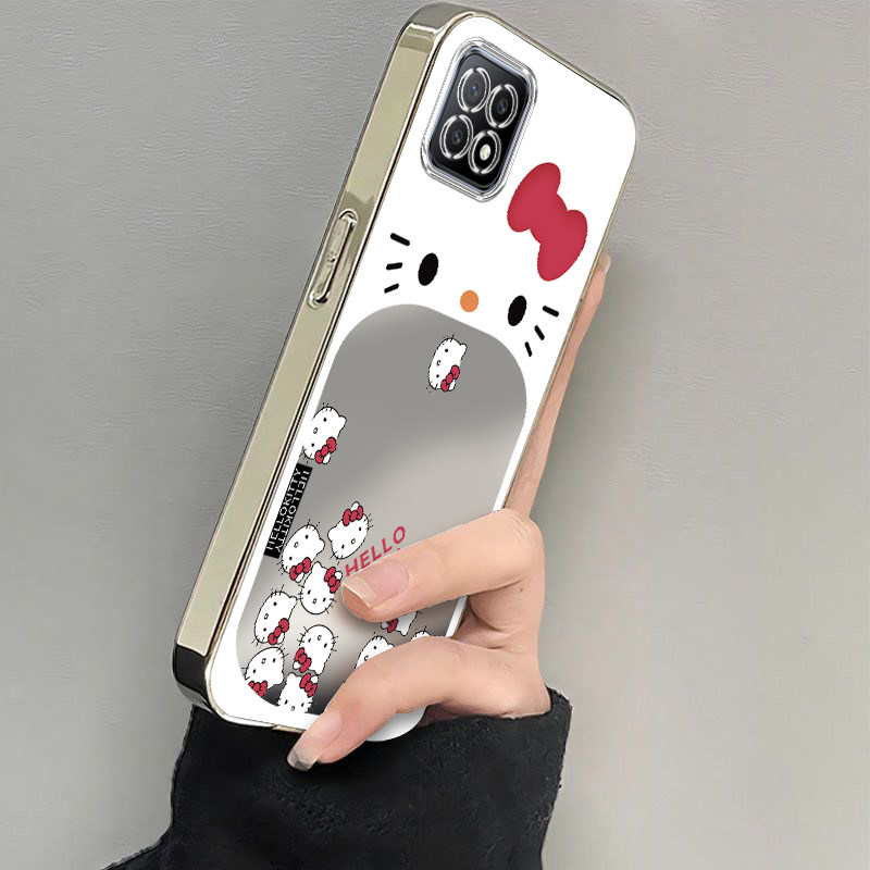 适用OPPOA53手机壳OPPO新款A53 5G套OPA/OPPA可爱A535G软电镀OPP0PP0PPO全包PPOA/OPOA防摔OPOPA女生大嘴kt猫