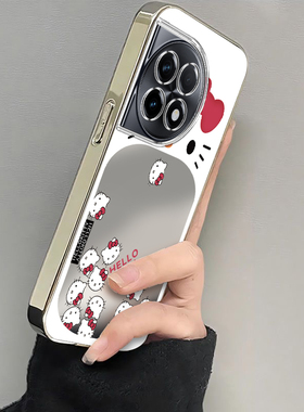 适用一加Ace2手机壳1加Ac2保护套OPPO新款Aec十A2二0PP0可爱软ONEPlus电镀银框全包防摔高级感OP女生大嘴kt猫