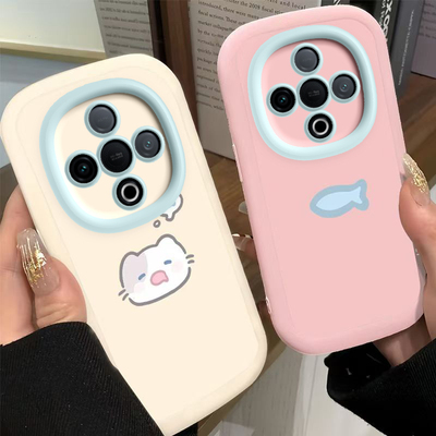 适用vivoY300手机壳vivo新款Y300保护viviy套vovoy情侣voviy全包防摔vⅰvoy步步高viv0丫ⅴivo男女小猫小鱼