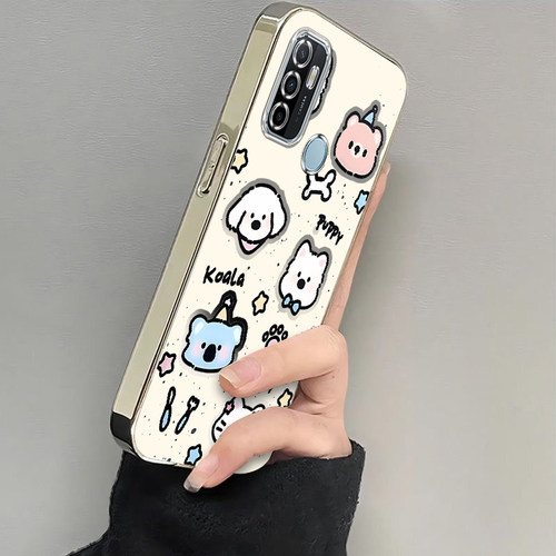 适用OPPOA32手机壳OPPO新款A32套OPA/OPPA机OPOPA电镀OPOOA高级感OOPOA全包OPP0PP0PPO防摔PPOA女生粉色kt猫