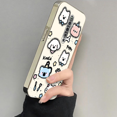 适用OPPOReno2Z手机壳OPPO新款套OPPORenoZ升降摄像头OPPOZ电镀0PP0Ren02Z全包OPPORen防摔Rone女生黑白kt猫