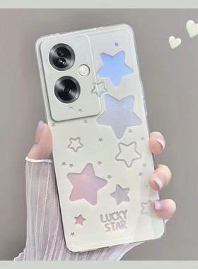适用于OPPOA1s手机壳A1s5G保护套OPPOAS新款OPA/OPPA硅胶外壳OPP0PP0PPO全包OPPOAIS防摔OPPOALS透明镂空星星