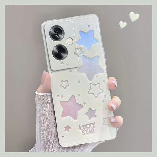适用于OPPOA1s手机壳A1s5G保护套OPPOAS新款OPA/OPPA硅胶外壳OPP0PP0PPO全包OPPOAIS防摔OPPOALS透明镂空星星