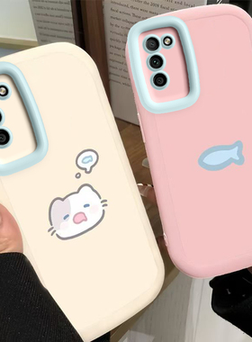 适用荣耀30青春版手机壳HONOR30Lite套MXW一AN00华为新款H0N0R30春青硅胶全包防摔三十可爱三零男女小猫小鱼