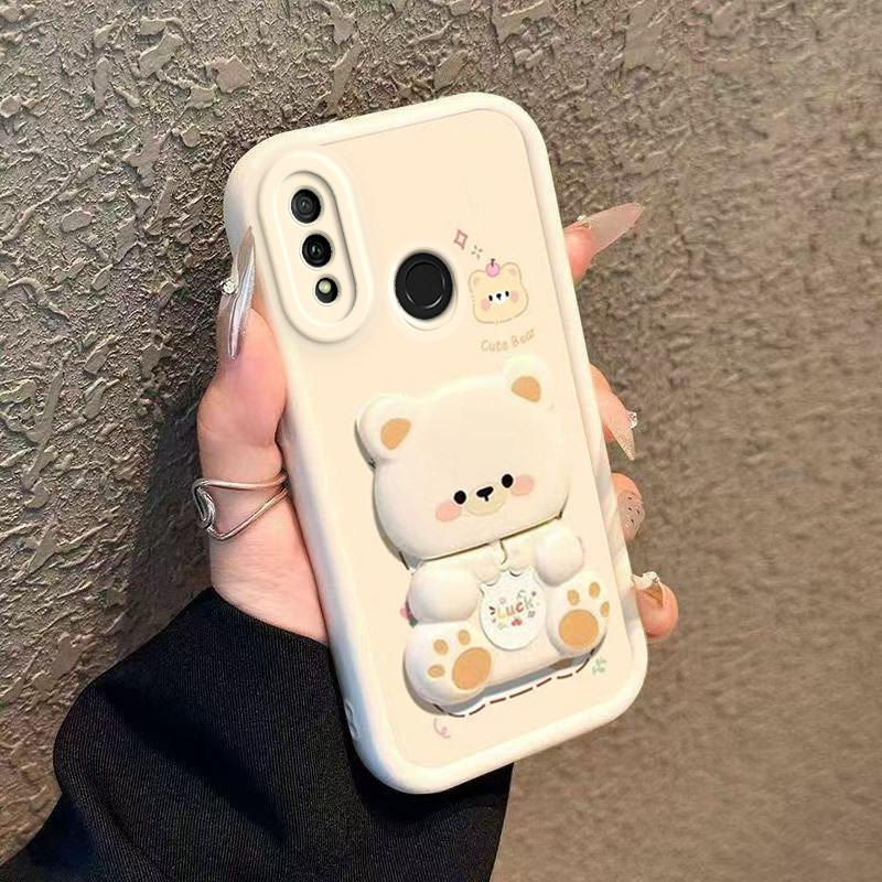 适用华为畅享9Plus手机壳JKM一AL00B畅想9PⅠus保护套TL九Puls荣耀ALOOB畅亨JKMAL硅胶全包防摔男女镜子支架