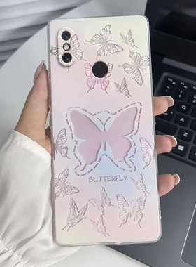 适用于小米8手机壳MI8青春版8se新款lite渐变透明探索版屏幕指纹ud保护套八全包防摔仙女款xiaomi8外壳软壳ml