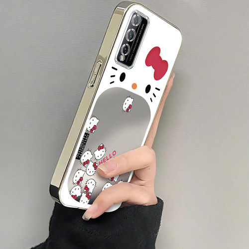 适用荣耀Play4TPro手机壳华为HONORPlay4T Pro保护Paly套H0N0RPlay全包TPr0TPor防摔TPlayPro女生Pay大嘴kt猫