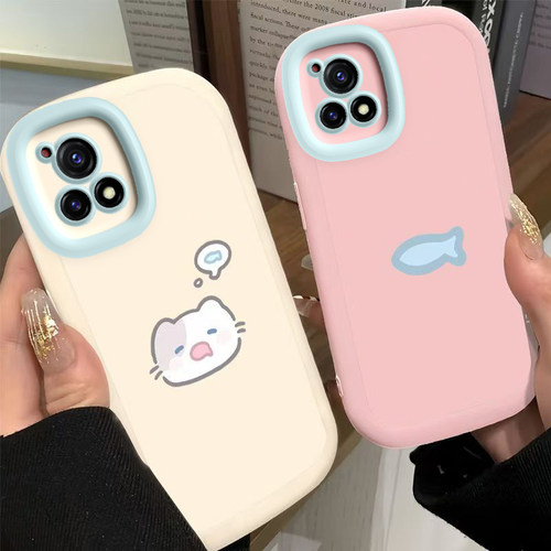 适用vivoY31s标准版手机壳vivo新款Y31s保护viviy套vovoy软硅胶voviy全包vⅰvoy防摔viv0丫vivy男女小猫小鱼