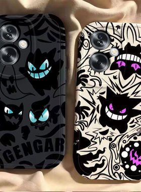 OPPOA2手机壳OPPO新款A2保护5G套A25G可爱OPA/OPPA硅胶软壳OPP0PP0PPO全包PPOA防摔OPOP男女OA/POA卡通耿鬼