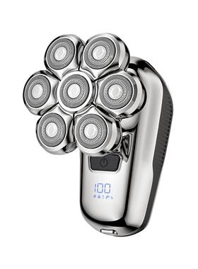 Men's Bald Head Clipper 7 Heads Floating Trimmer Custom Logo