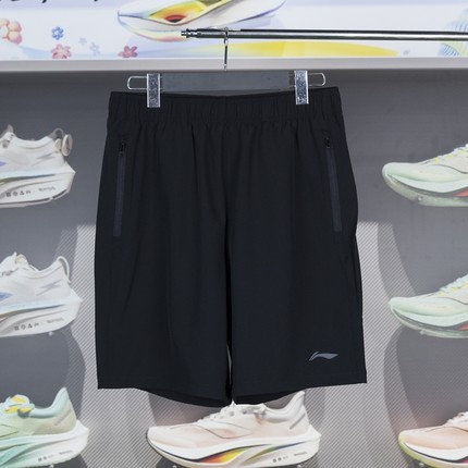 正品李宁短裤2024夏季男子健身系列速干透气清凉运动短裤AKST297