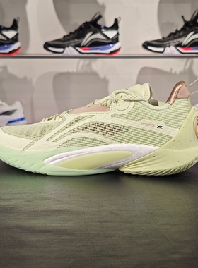 正品李宁2024夏季新品闪击10轻量高回弹篮球专业比赛鞋男ABAU021