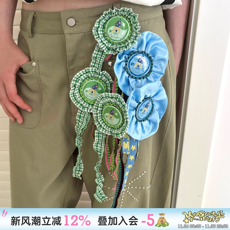 UnsocialNight原创胸花胸针