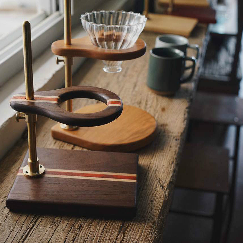 Make contact TOUGE Wooden hand coffee Bracket Black walnut Hard wood Cherry Coffee Original designin the Tableware , Coffee , Supporting apparatus  category - from Buy2taobao.com to provide professional Taobao agent buy service