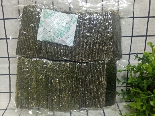大连特产芝麻夹心海苔250g即食夹心海苔礼包米香 小片 散装 包邮