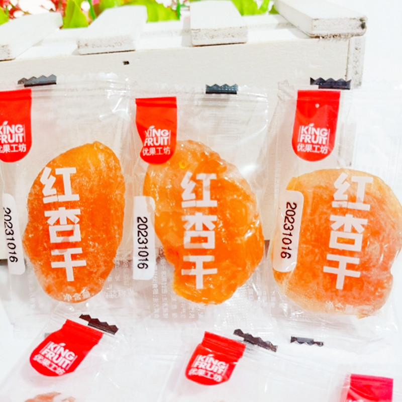优果工坊红杏干雪梨干黄桃干果脯
