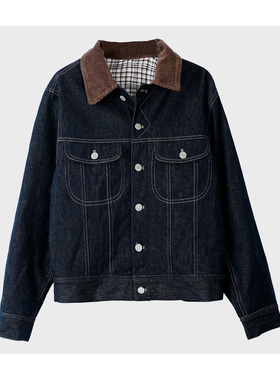 【芳芳力荐】CC-512087 秋季新款牛仔外套翻领夹克宽松女装上衣