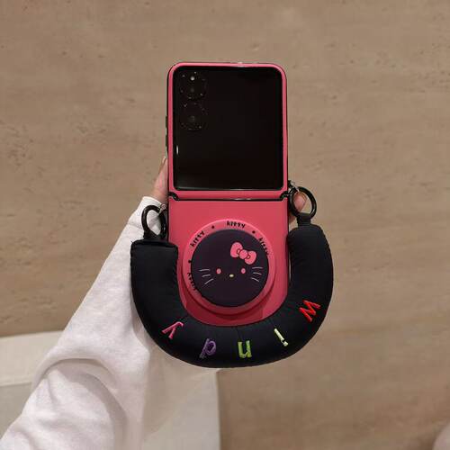 磁吸支架新款适用华为purax折叠小米mixflip2手机壳摩托罗拉Razr60防摔荣耀MagicV轻奢三星Z45/7FE高级OPPON3