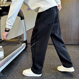 秋冬新款卫裤男士针织休闲直筒裤C207-1119-P69控99，男装休闲裤，电商C207