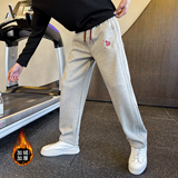 男士冬季新款加绒卫裤休闲直筒裤C207-5086-P69控99，男装休闲裤，电商C207