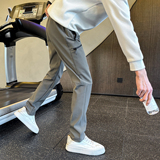 冬季加绒休闲裤男士冲锋裤直筒裤C207-3902-P78控108加绒P85，男装卫衣，电商C207