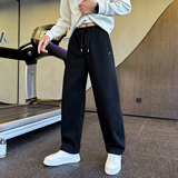 男士冬季新款加绒卫裤休闲直筒裤C207-1169-P68控98，男装休闲裤，电商C207