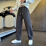 冬季加绒卫裤男士休闲裤直筒裤C207-3213-P68控98加绒P75，男装休闲裤，电商C207