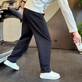 秋冬男士新款拼接休闲裤直筒裤C207-5051-P65控95，男装休闲裤，电商C207