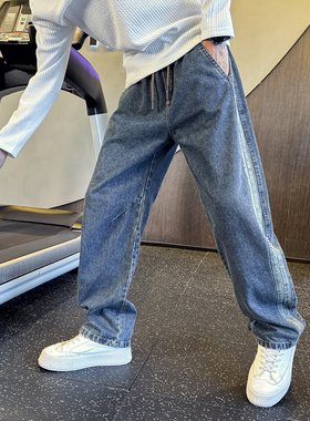 2025秋冬男士新款蓝色水洗牛仔裤 C207-2590-P75控105