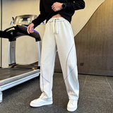 秋冬新款卫裤男士针织休闲直筒裤C207-1119-P69控99，男装休闲裤，电商C207