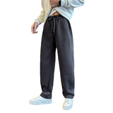 冬季加绒卫裤针织休闲男士直筒裤C207-K101-P65控95加绒P72，男装休闲裤，电商C207