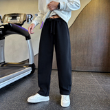 冬季加绒卫裤针织休闲男士直筒裤C207-K101-P65控95加绒P72，男装休闲裤，电商C207