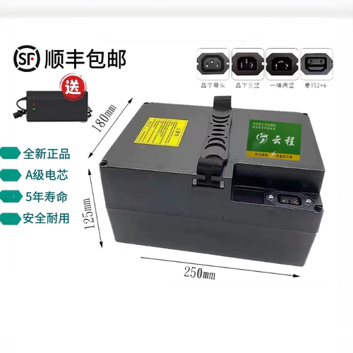 全新动力锂电池48v20a适用于星恒