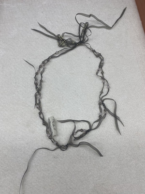 青岛美饰绢纱粉晶石珠项链不退不换 5.62