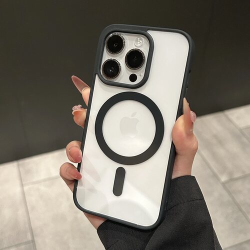 iphone16promax高级肤感磁吸壳苹果15promax手机壳11新款16e男女12情侣款13pm简约14plus硬壳保护套12/13mini