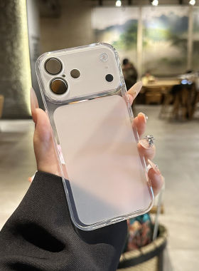 软壳秒变大视窗适用于iPhone17手机壳轻薄磨砂透明苹果17promax全包镜头硅胶16软套15防摔包相机按键14男女