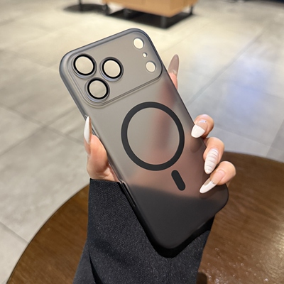 适用iPhone17手机壳17pro苹果17Air磁吸充电16Promax新款15镜头全包13深蓝色磨砂14plus超薄12PM保护套男女11