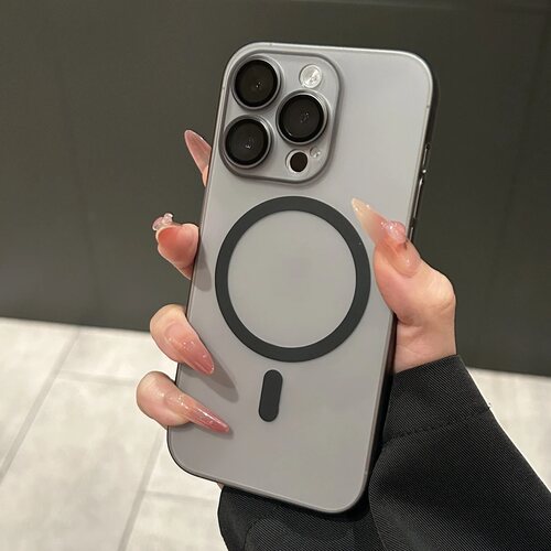 iphone16promax高级磨砂磁吸手机壳苹果15promax全包镜头膜14/13/12新款超薄硬壳15plus高级12保护套男女防摔